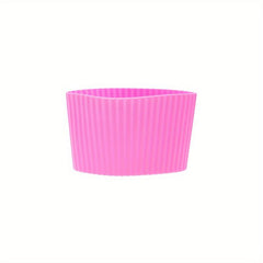 Non Slip Silicone Cup Sleeve Heat Insulated Coffee Cup Sleeve