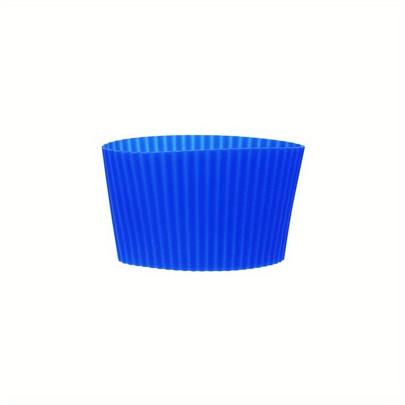 Non Slip Silicone Cup Sleeve Heat Insulated Coffee Cup Sleeve