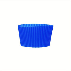 Non Slip Silicone Cup Sleeve Heat Insulated Coffee Cup Sleeve