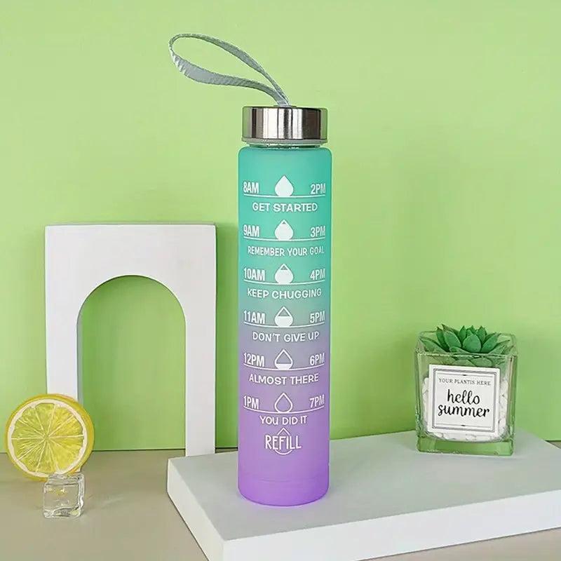 Mini Motivational Water Bottle 280ml - Portable Sports Cup