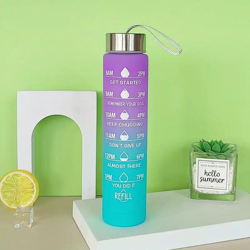 Mini Motivational Water Bottle 280ml - Portable Sports Cup