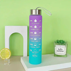 Mini Motivational Water Bottle 280ml - Portable Sports Cup