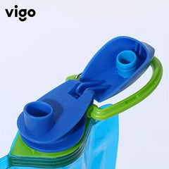 Collapsible Folding Sports Water Bottle BPA Portable Outdoor Camping