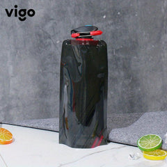 Collapsible Folding Sports Water Bottle BPA Portable Outdoor Camping