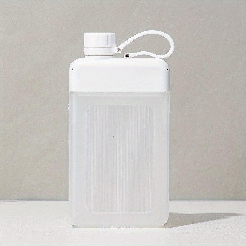 Flat Portable Travel Mug 13oz BPA A5 Water Bottle Slim Cold Flask