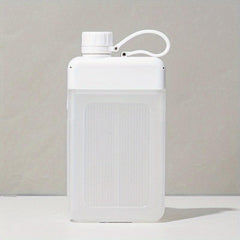 Flat Portable Travel Mug 13oz BPA A5 Water Bottle Slim Cold Flask