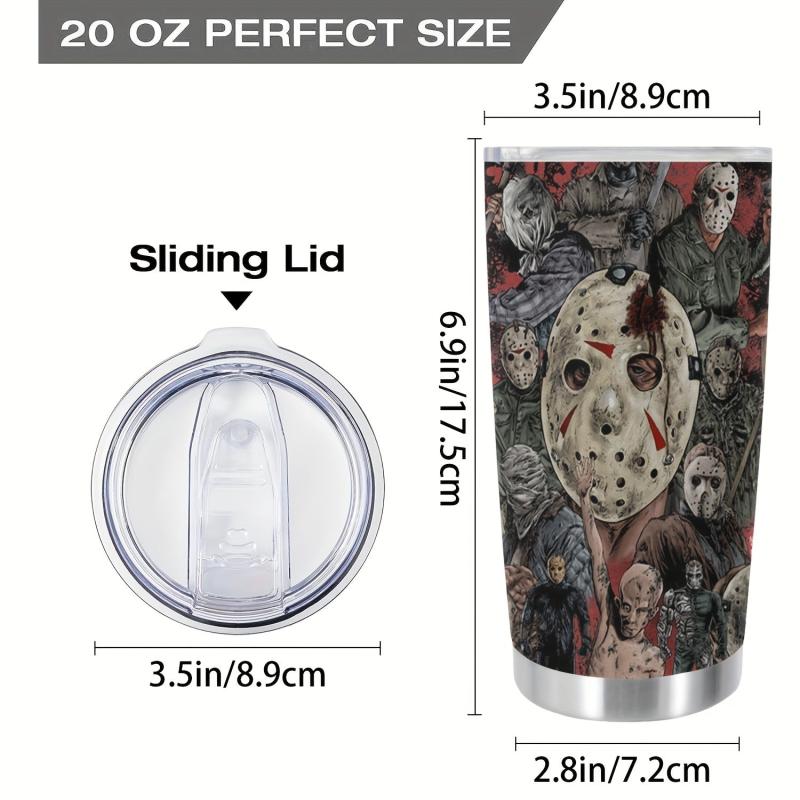 20oz Halloween Stainless Steel Tumbler - Vacuum Insulated Travel Mug