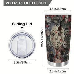 20oz Halloween Stainless Steel Tumbler - Vacuum Insulated Travel Mug