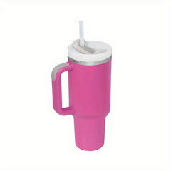 Stainless Steel Vacuum Tumbler with Straw - Large Capacity Portable Water Bottle