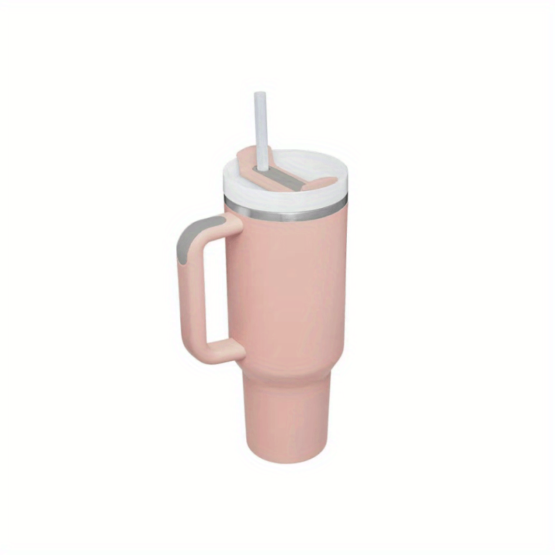 Stainless Steel Vacuum Tumbler with Straw - Large Capacity Portable Water Bottle