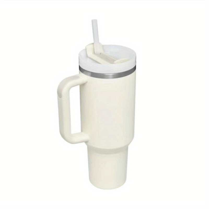 Stainless Steel Vacuum Tumbler with Straw - Large Capacity Portable Water Bottle