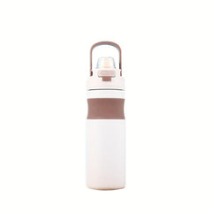 Large Capacity Stainless Steel Vacuum Cup with Handle for Outdoor Travel