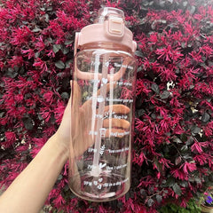 Modern Sports Water Bottle with Straw