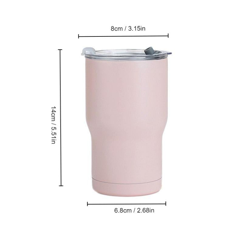 Stainless Steel Thermal Tumbler 400ml Travel Coffee Mug
