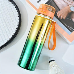 28oz Gradient Straw Cup BPA-Free Water Bottle Outdoor Sports Travel
