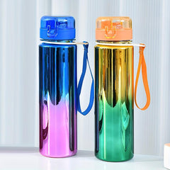 28oz Gradient Straw Cup BPA-Free Water Bottle Outdoor Sports Travel
