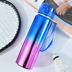 28oz Gradient Straw Cup BPA-Free Water Bottle Outdoor Sports Travel