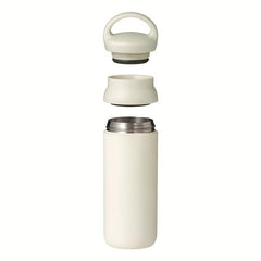 Watersy Vacuum Coffee Cup 12oz 350ML Reusable Leakproof Double Layers Vacuum Cup