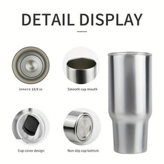 Watersy 24oz Tumbler Insulated Stainless Steel Tumblers With Lid