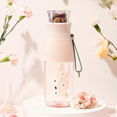 17oz Portable Water Bottle with Tea Infuser BPA Leak Proof Tea Storage Cup