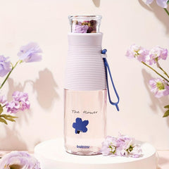 17oz Portable Water Bottle with Tea Infuser BPA Leak Proof Tea Storage Cup