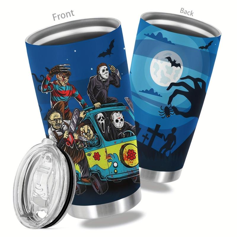 20oz Halloween Cup Stainless Steel Tumbler Vacuum Insulated Travel Mug