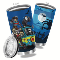 20oz Halloween Cup Stainless Steel Tumbler Vacuum Insulated Travel Mug