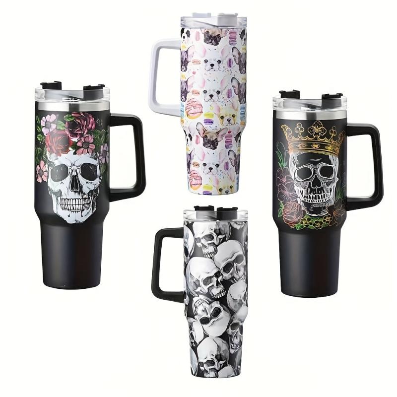 40oz Punk Tumbler Horror Skull Car Cups