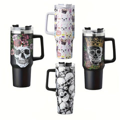40oz Punk Tumbler Horror Skull Car Cups