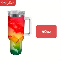 40 oz Stainless Steel Insulated Water Bottle - Leakproof Double Wall Design