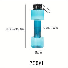 700ml Dumbbell Water Bottle for Sports and Fitness