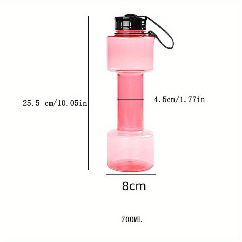 700ml Dumbbell Water Bottle for Sports and Fitness