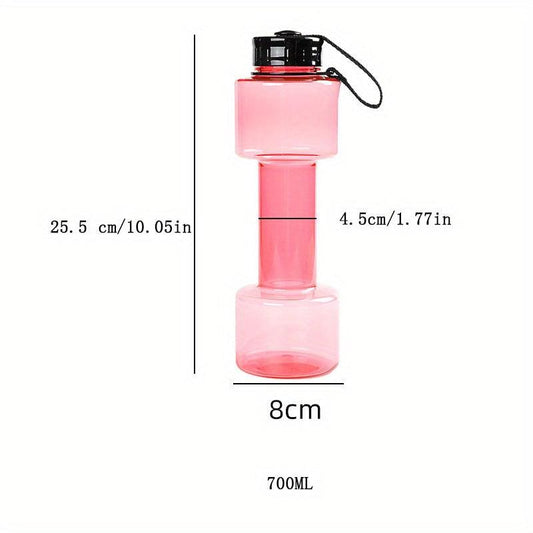 700ml Dumbbell Water Bottle for Sports and Fitness