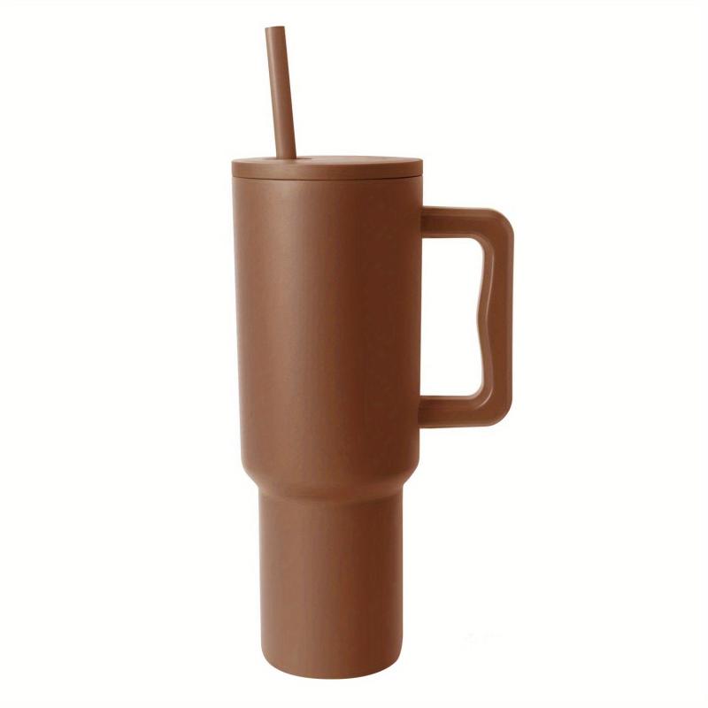 40oz Reusable Vacuum Tumbler Stainless Steel Cup with Straw