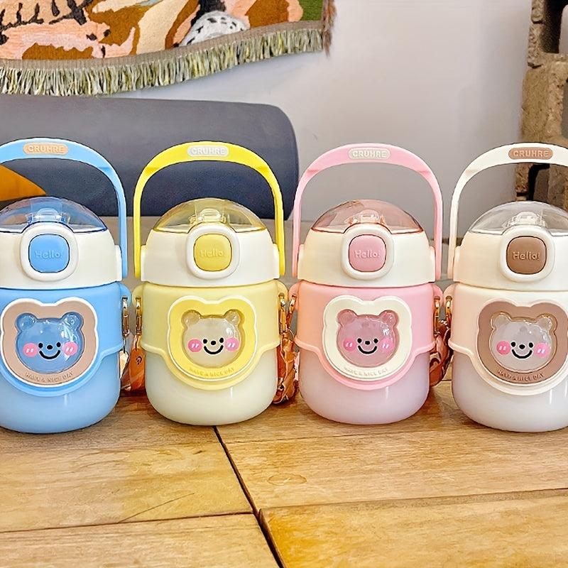 Bear Water Bottle 27 73oz 820ml with Adjustable Shoulder Strap