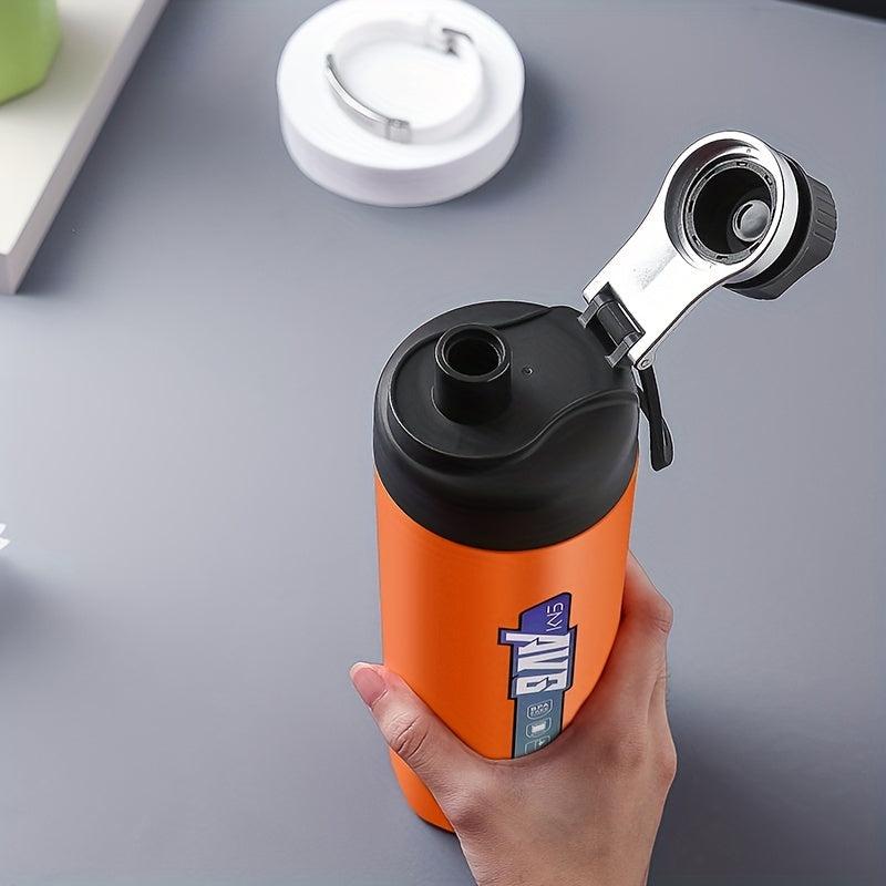 22oz Ceramic Thermal Sports Water Bottle Insulated for Hot/Cold Drinks