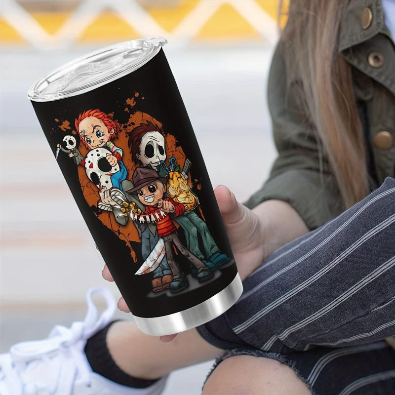 20oz Halloween Stainless Steel Tumbler Insulated Travel Mug