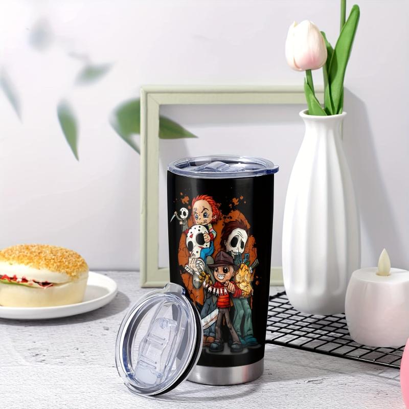 20oz Halloween Stainless Steel Tumbler Insulated Travel Mug