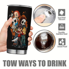20oz Halloween Stainless Steel Tumbler Insulated Travel Mug