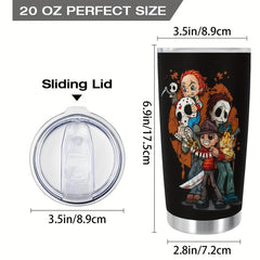 20oz Halloween Stainless Steel Tumbler Insulated Travel Mug