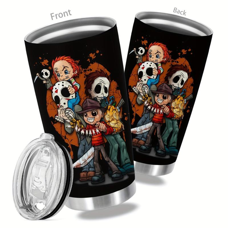 20oz Halloween Stainless Steel Tumbler Insulated Travel Mug