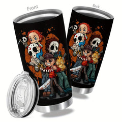 20oz Halloween Stainless Steel Tumbler Insulated Travel Mug