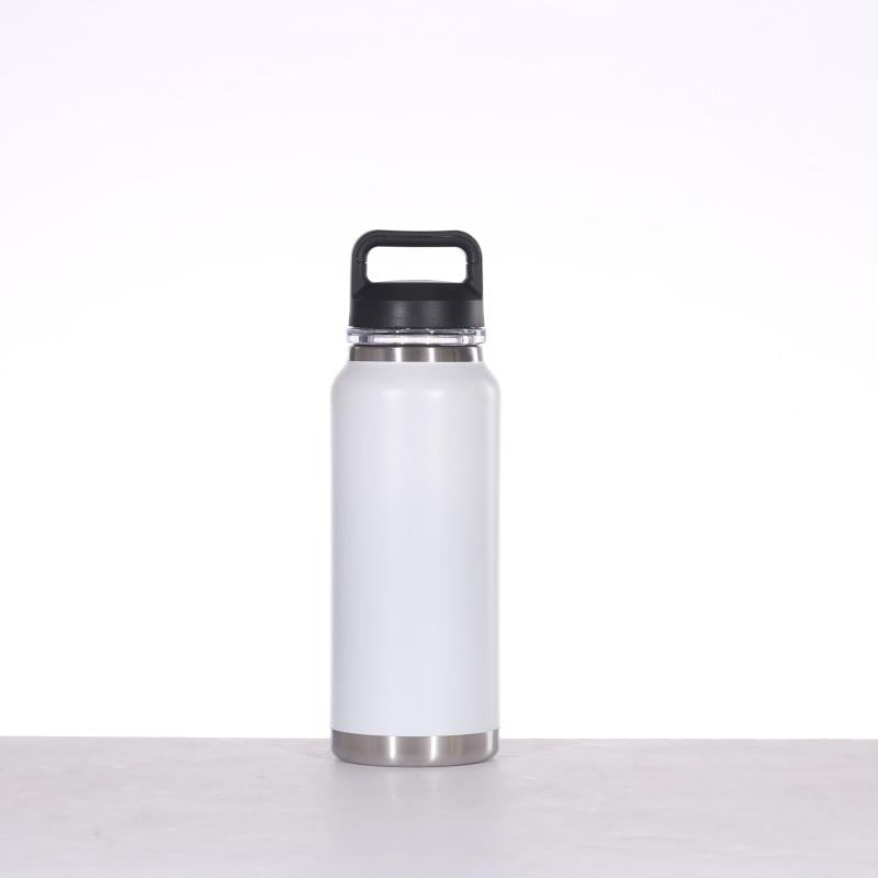 Stainless Steel Insulated Water Bottle 36oz - Thermal Cup for Hot & Cold Drinks