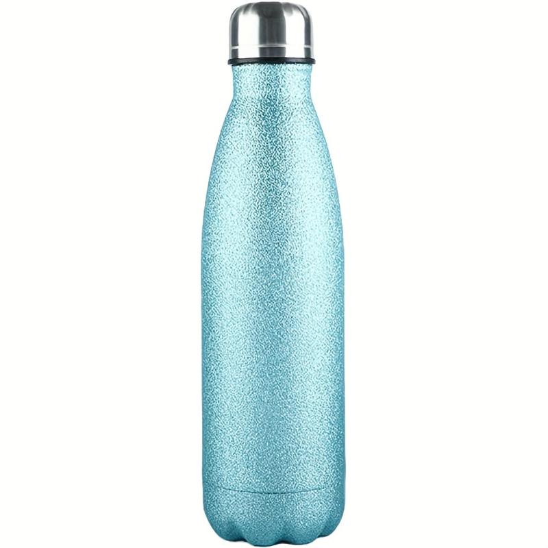 Glitter Vacuum Flask Stainless Steel Insulated Water Bottle