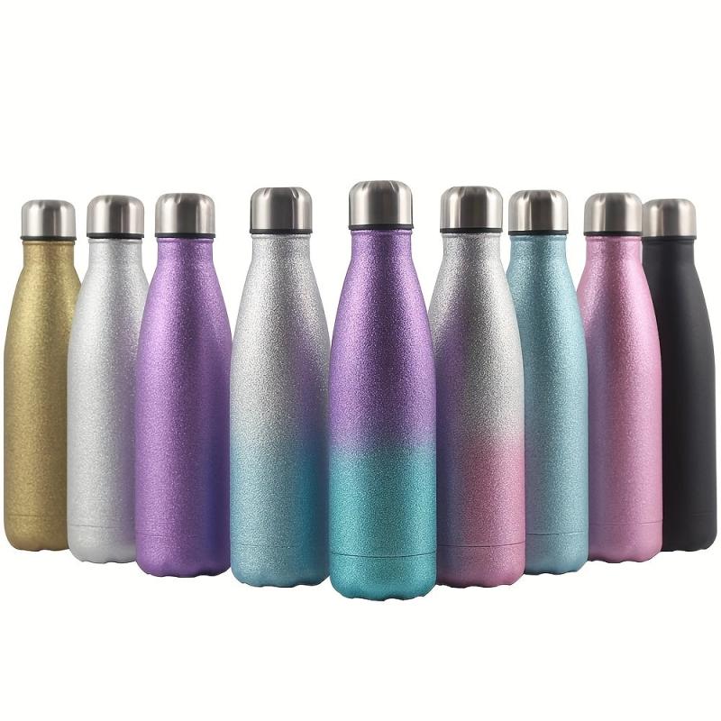 Glitter Vacuum Flask Stainless Steel Insulated Water Bottle