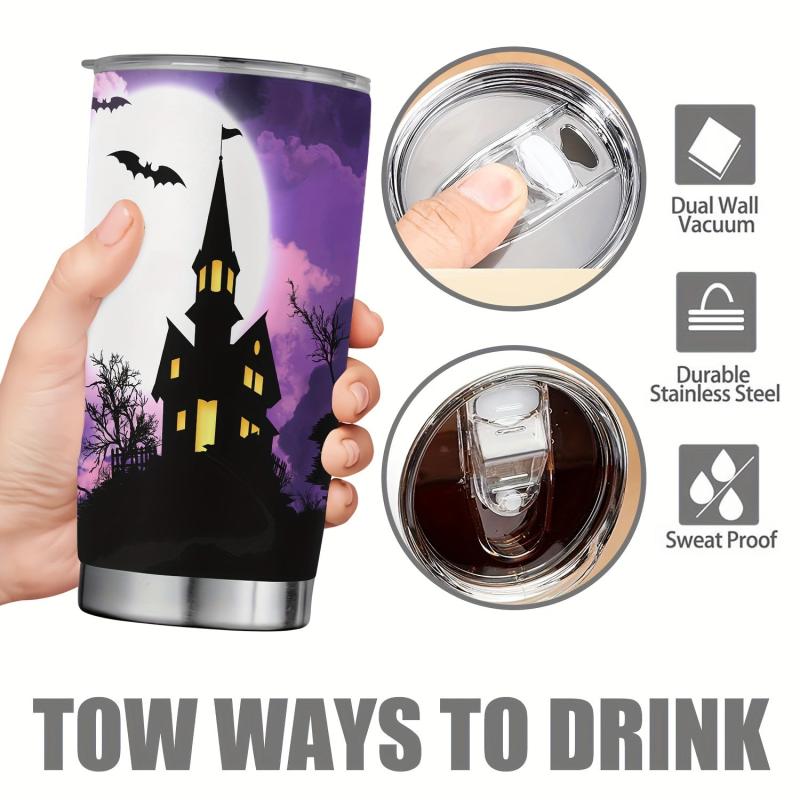 20oz Halloween Stainless Steel Tumbler Vacuum Insulated Travel Mug