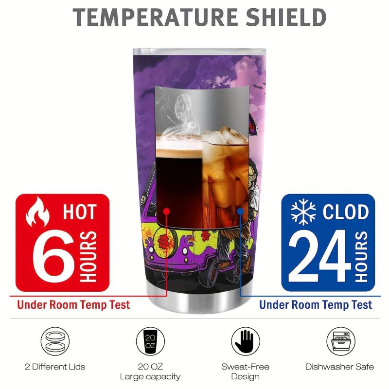 20oz Halloween Stainless Steel Tumbler Vacuum Insulated Travel Mug