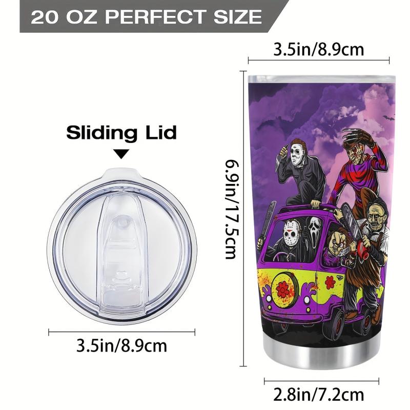 20oz Halloween Stainless Steel Tumbler Vacuum Insulated Travel Mug