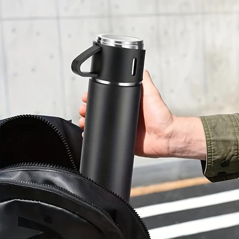 500ml Stainless Steel Vacuum Cup With Lid