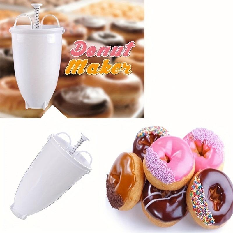 Donut Maker Cake Baking Mold Cookie Printing Mold Light Donut Making Artifact